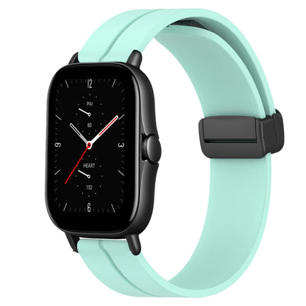 20mm Solid Color Magnetic Clasp Silicone Watch Band, For Amazfit GTS 2E, For Amazfit GTS 2 Mini