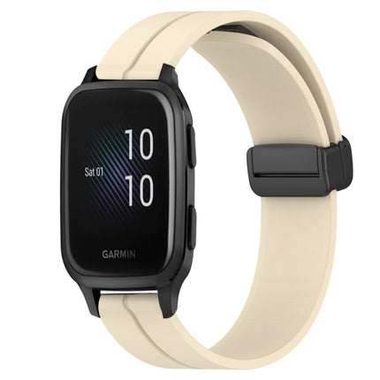 20mm Solid Color Magnetic Clasp Silicone Watch Band, For Garmin Venu Sq 2, For Garmin Venu Sq 2 Music