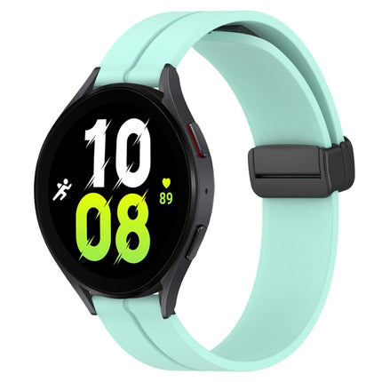 20mm Solid Color Magnetic Clasp Silicone Watch Band, For Samsung Galaxy Watch 5 44mm, For Samsung Galaxy Watch 5 40mm