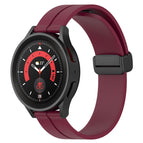 For Samsung Galaxy Watch 5 Pro 45mm / Wine Red