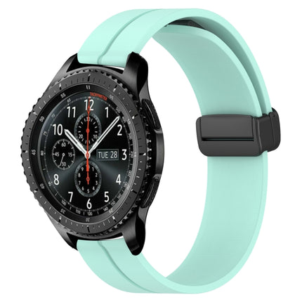 22mm Solid Color Magnetic Clasp Silicone Watch Band, For Samsung Gear S3 Classic, For Samsung Gear S3 Frontier
