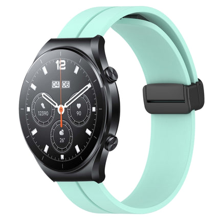22mm Solid Color Magnetic Clasp Silicone Watch Band, For Xiaomi MI Watch S1, For Xiaomi MI Watch S1 Pro