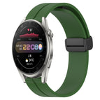 For Huawei Watch 3 Pro / Army Green