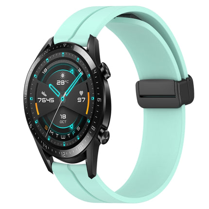 22mm Solid Color Magnetic Clasp Silicone Watch Band, For Huawei Watch GT 2E, For Huawei GT2 46mm
