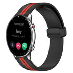 For Amazfit GTR 2 / Black+Red