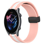 For Amazfit 3 / Pink+White