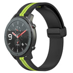 For Amazfit GTR 47mm / Black+Lime Green