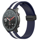 For Amazfit GTR 47mm / Midnight Blue + White