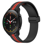 For Xiaomi MI Watch S1 Pro / Black+Red
