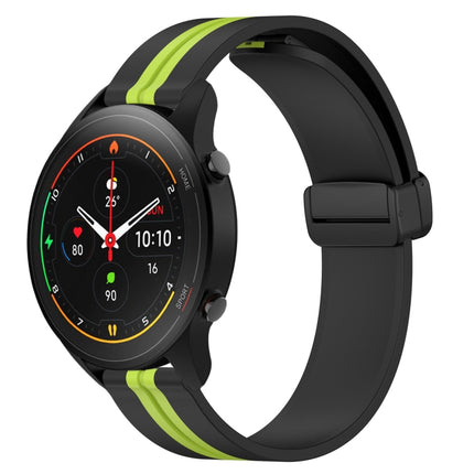 22mm Folding Magnetic Clasp Silicone Watch Band, For Xiaomi MI Watch S1, For Xiaomi MI Watch S1 Pro