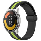 For Xiaomi MI Watch Color 2 / Black+Lime Green