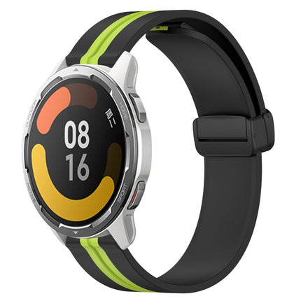 22mm Folding Magnetic Clasp Silicone Watch Band, For Xiaomi MI Watch Color 2, For Xiaomi MI Watch Sport