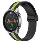 For Xiaomi MI Watch Color / Black+Lime Green