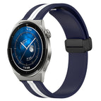 For Huawei Watch GT3 Pro 46mm / Midnight Blue + White