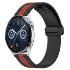 For Huawei Watch GT3 46mm / Black+Red