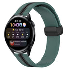 For Huawei Watch 3 / Olive Green + Black