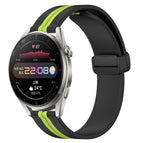 For Huawei Watch 3 Pro / Black+Lime Green