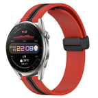 For Huawei Watch 3 Pro / Red+Black