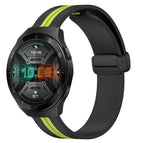 For Huawei Watch GT 2E / Black+Lime Green