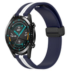 For Huawei GT2 46mm / Midnight Blue + White