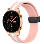 For Honor Watch GS 3 / Pink+White