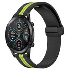 For Honor Magic Watch 2 46mm / Black+Lime Green