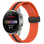 For Huawei Watch 3 Pro New / Orange+Black