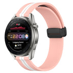 For Huawei Watch 3 Pro New / Pink+White