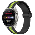 For Huawei Watch 3 Pro New / Black+Lime Green