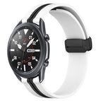 For Samsung Galaxy Watch3 45mm / White+Black