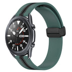 For Samsung Galaxy Watch3 45mm / Olive Green + Black