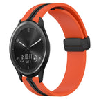 For Garmin Vivomove Sport / Orange+Black