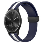 For Garmin Vivomove Sport / Midnight Blue + White