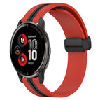 For Garmin Venu 2 Plus / Red+Black