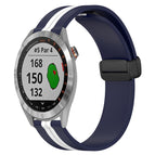 For Garmin Approach S40 / Midnight Blue + White