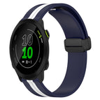 For Garmin Forerunner 158 / Midnight Blue + White