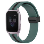 For Garmin Venu SQ / Olive Green + Black