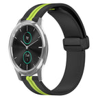 For Garminmove Luxe / Black+Lime Green