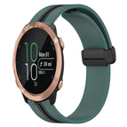 For Garmin Forerunner 645 Music / Olive Green + Black