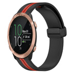 For Garmin Forerunner 645 Music / Black+Red