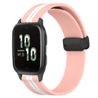 For Garmin Forerunner Sq2 / Pink+White