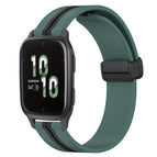 For Garmin Forerunner Sq2 / Olive Green + Black