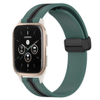 For Garmin Forerunner Sq2 Music / Olive Green + Black