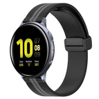 For Samsung Galaxy Watch Active 2 40mm / Black+Grey