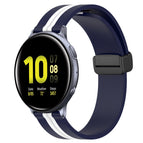 For Samsung Galaxy Watch Active 2 40mm / Midnight Blue + White