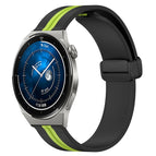 For Huawei Watch GT3 Pro 43mm / Black+Lime Green