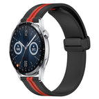 For Huawei Watch GT3 42mm / Black+Red
