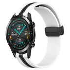 For Huawei Watch GT2 42mm / White+Black