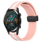 For Huawei Watch GT2 42mm / Pink+White