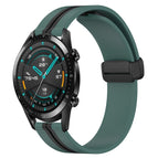 For Huawei Watch GT2 42mm / Olive Green + Black